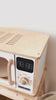 wooden microwave