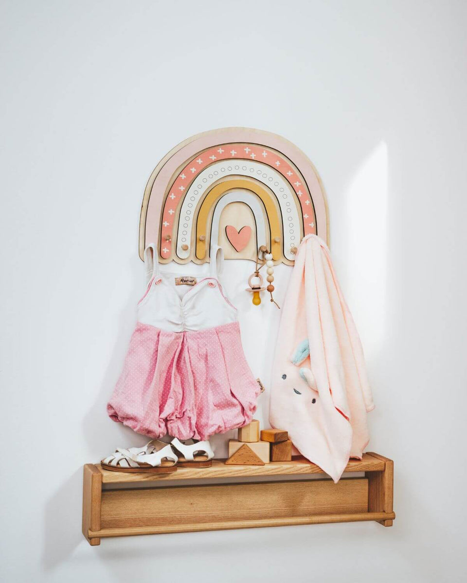 Rainbow Nursery Wall Hanger In Stock at ChildUniverse