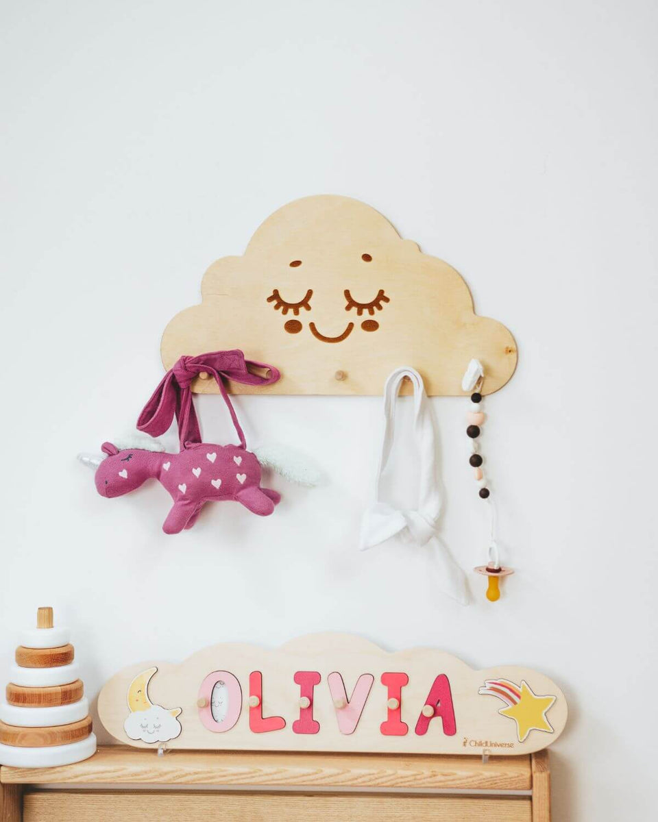 ☁ Cloud Nursery Wall Hanger ☁ In Stock at ChildUniverse