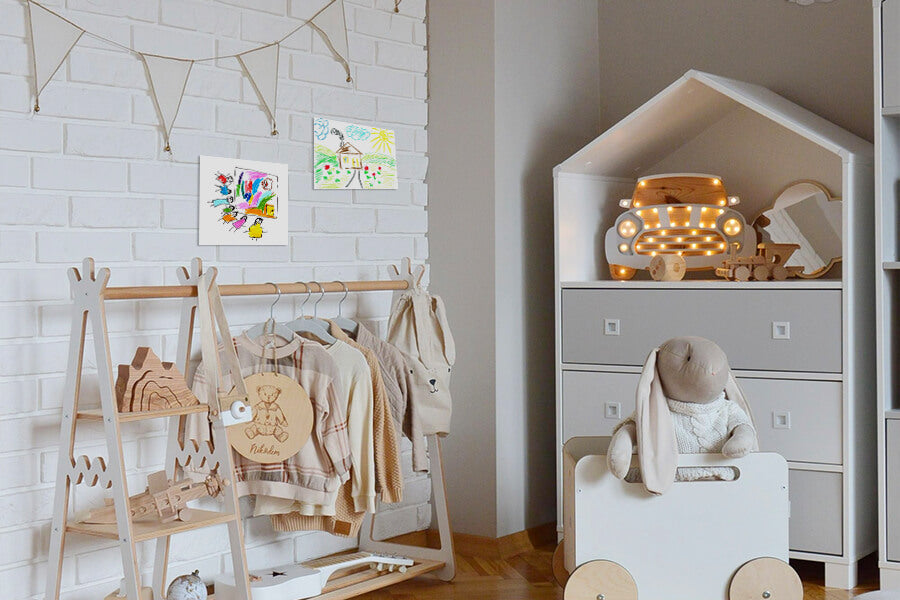 How to Display Children's Artwork at Home