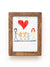 frame to display kids art made from wood
