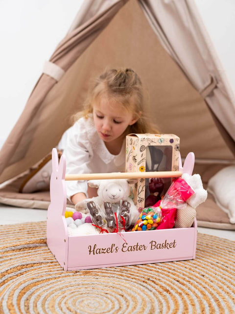 bunny easter basket