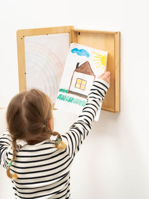 kids art display frame