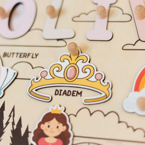Little Princess Name Puzzle