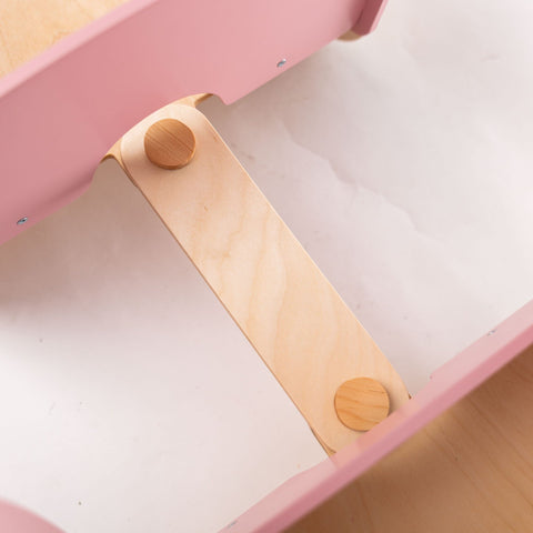Wooden Toy Wagon - Bunny