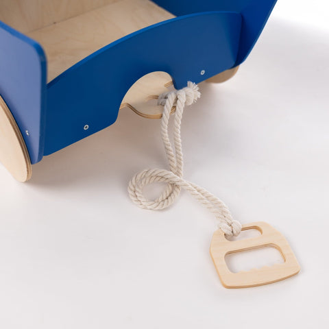 Wooden Toy Wagon - Ship