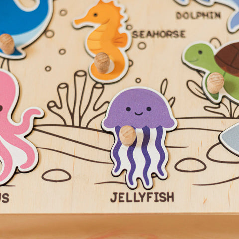 Marine World Name Puzzle