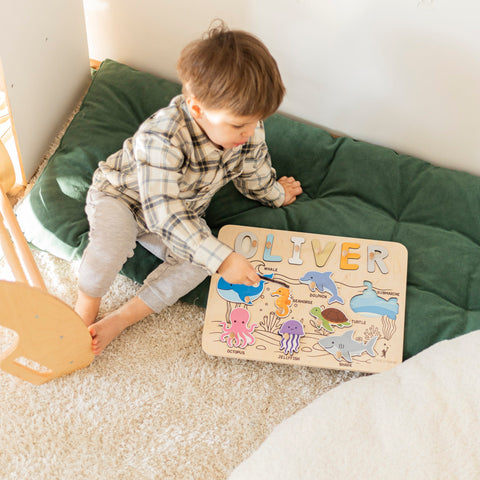 Marine World Name Puzzle