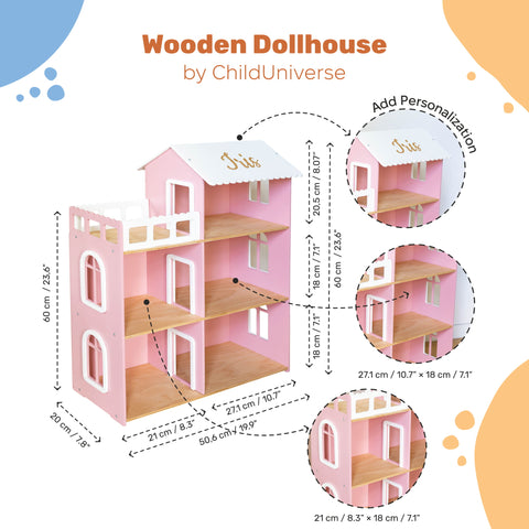 Child Dollhouse - Pink