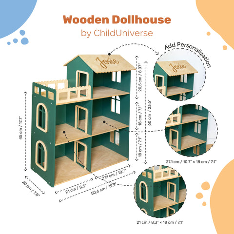 Child Dollhouse - Green