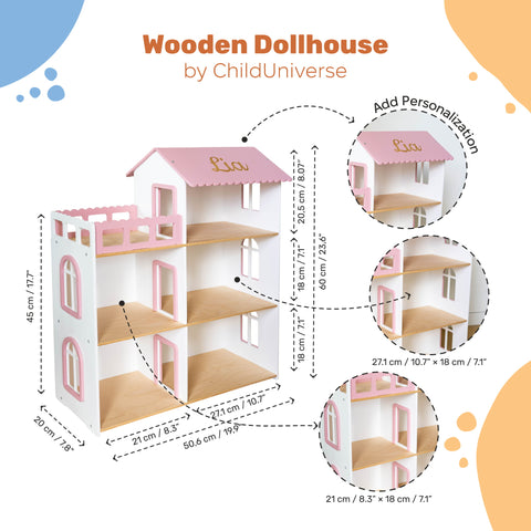 Child Dollhouse - White