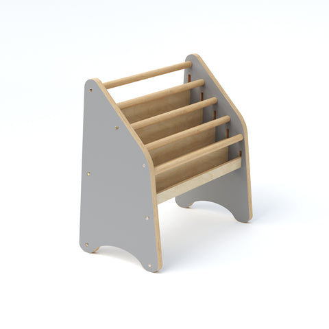 Wooden Montessori Bookshelf Natural