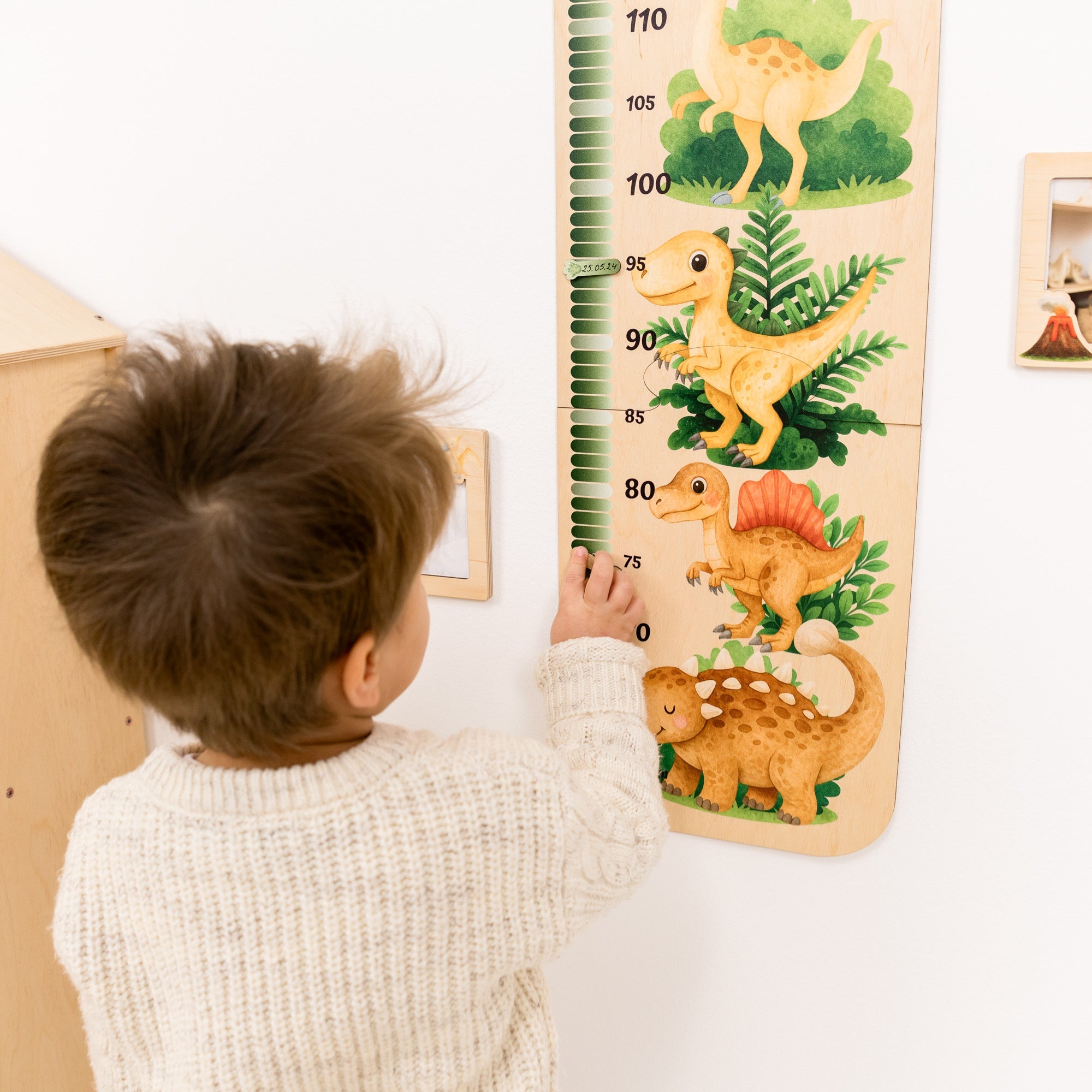 Child Growth Chart Dino Enjoy The Wood