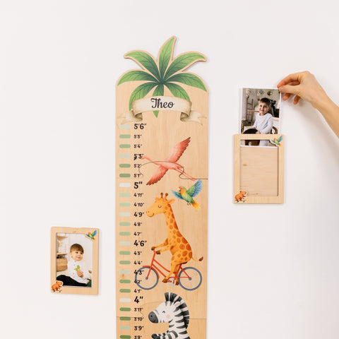 Kids Growth Chart - Jungle