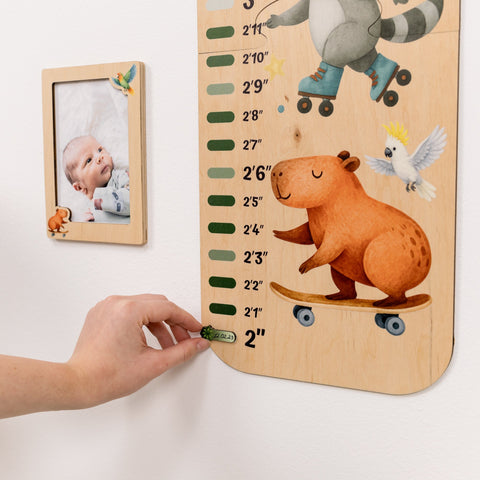 Kids Growth Chart - Jungle