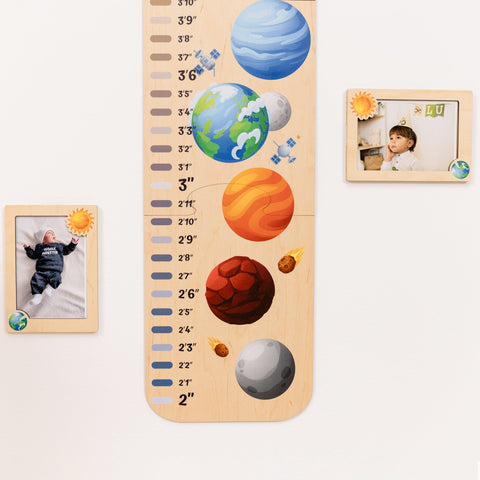 Kids Growth Chart - Space