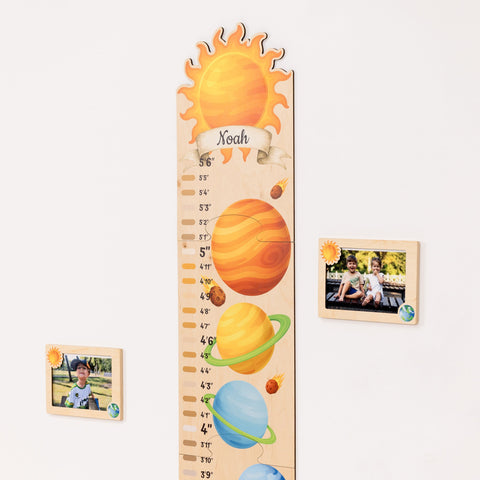 Kids Growth Chart - Space
