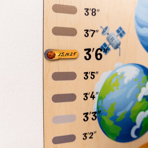 Kids Growth Chart - Space