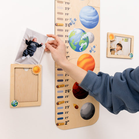 Kids Growth Chart - Space
