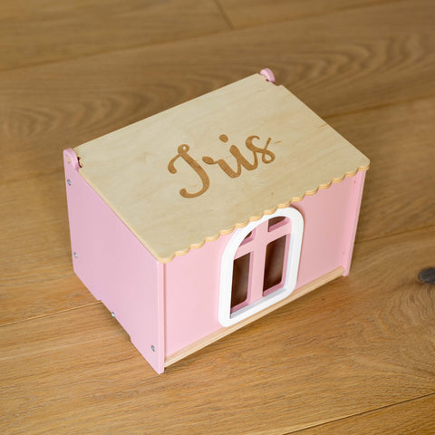 Dollhouse Storage Box - Pink