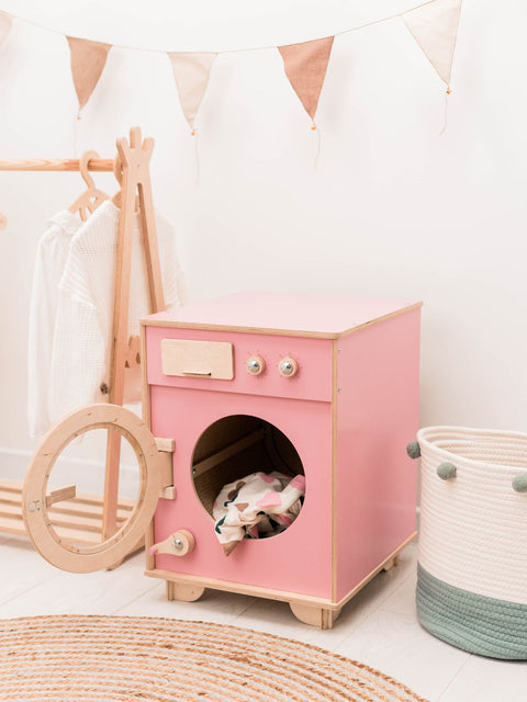 toy washing machine wooden
