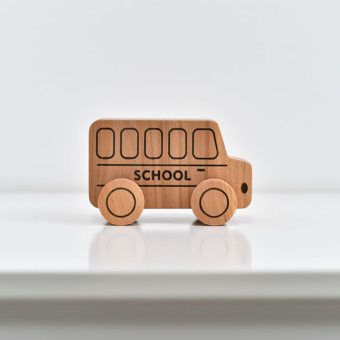 real wooden car