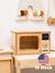 toy wooden microwave