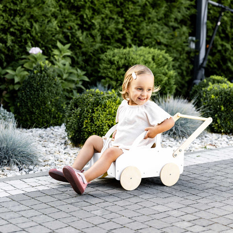Wooden Toy Wagon - Car