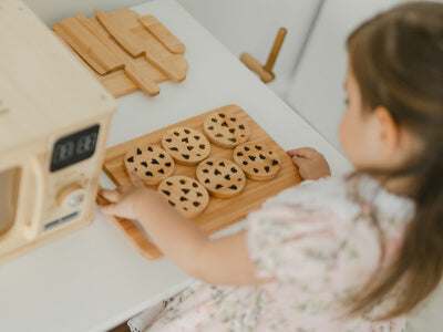 Kids Montessori Cutting Board and Wedge – Bosse Woodworks