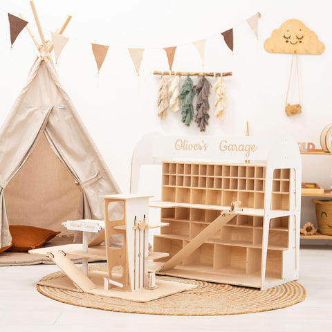 Toy Car Garage Storage