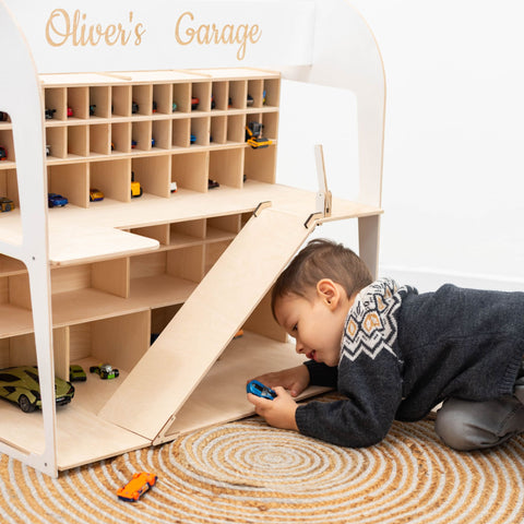 Toy Car Garage Storage