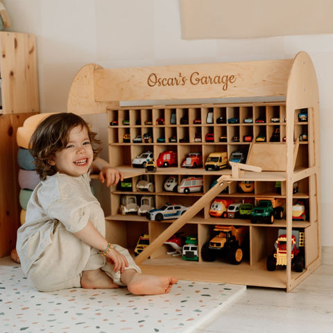 Toy Car Garage Storage