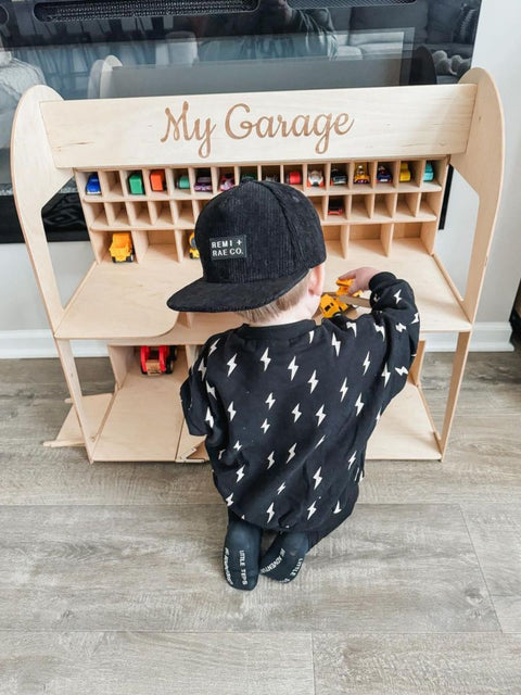 toy car garage storage