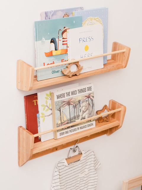 shelf toys with hooks