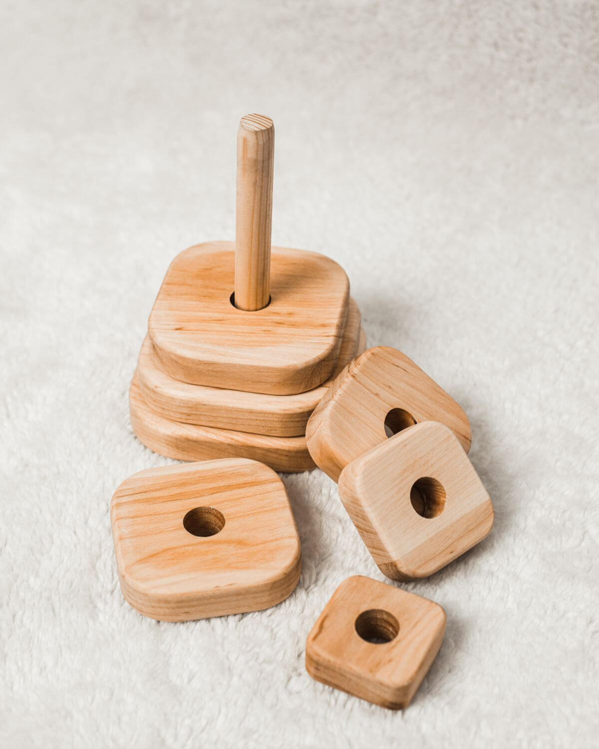 ( Square Stacking Toy ) Always in Stock at ChildUniverse