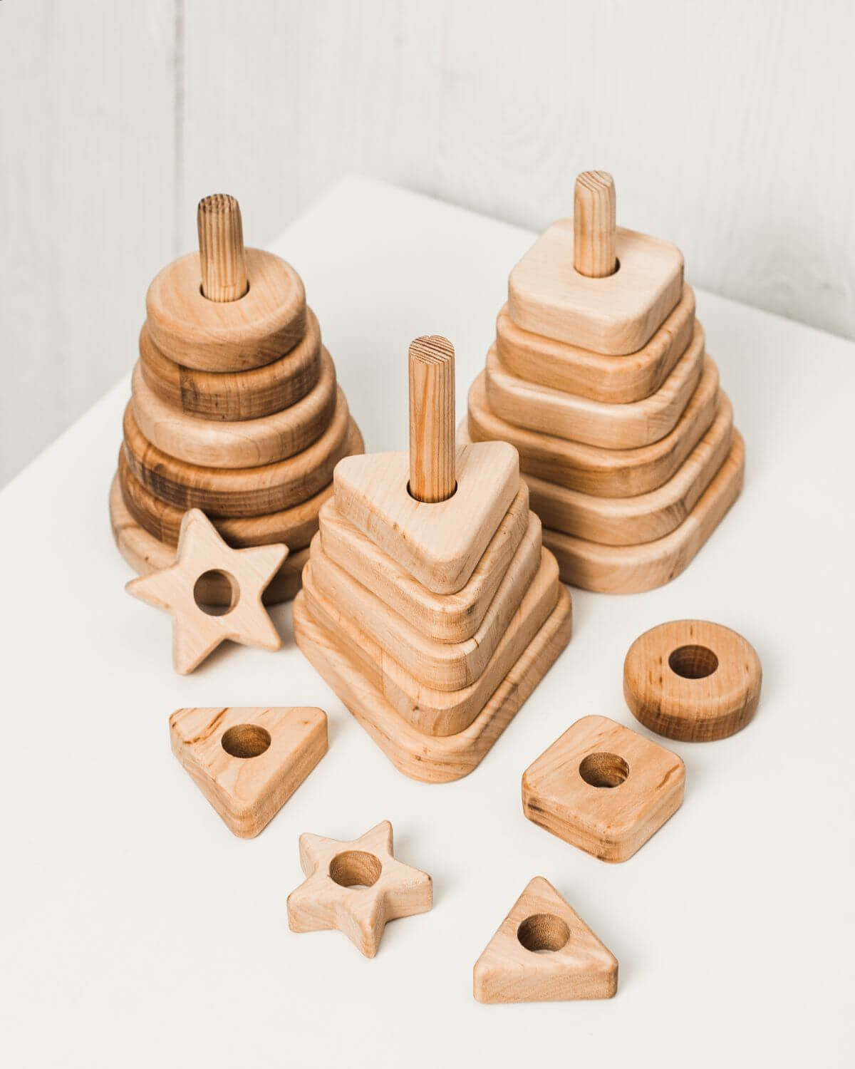 ( Square Stacking Toy ) Always in Stock at ChildUniverse