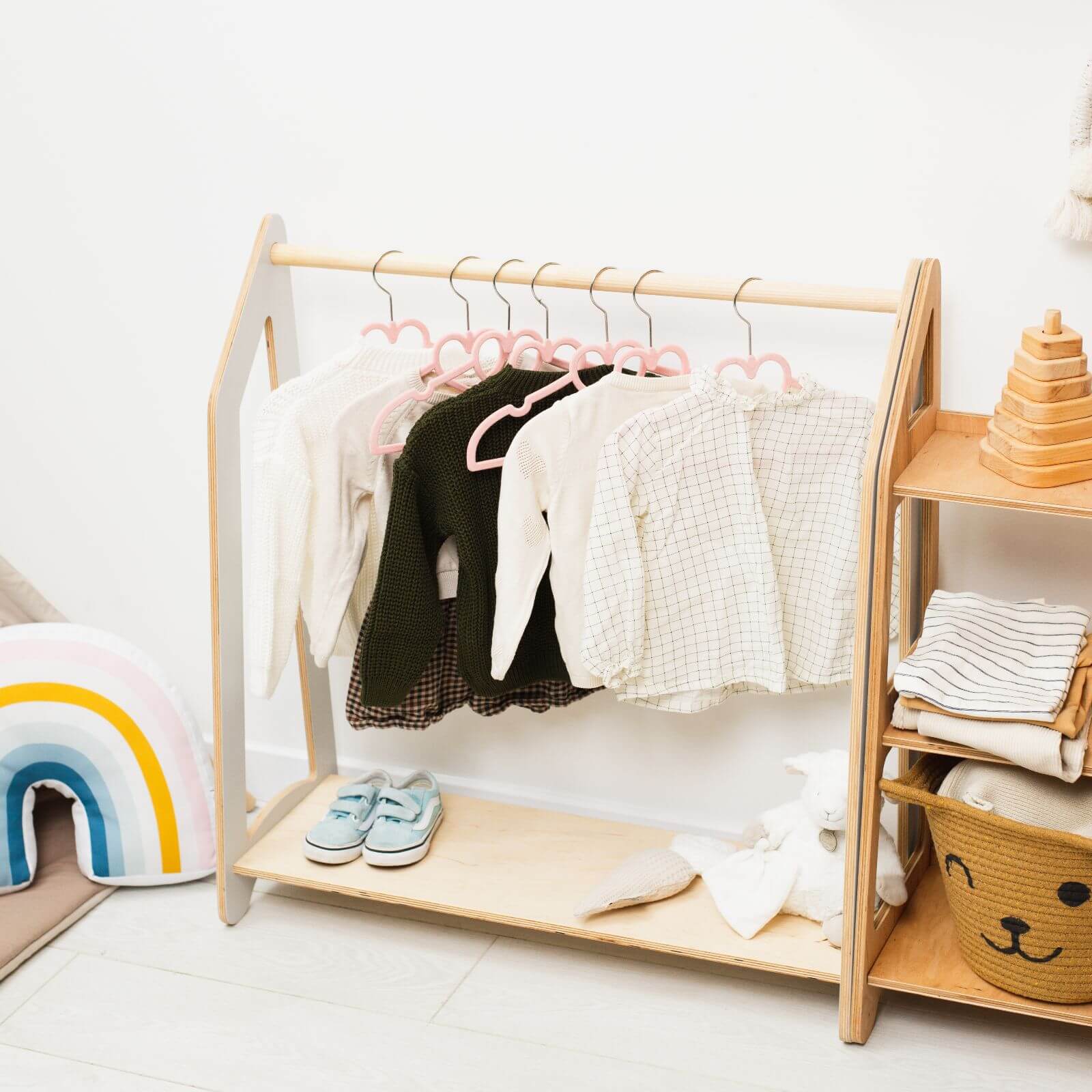Montessori Clothing Rack Best Price at ChildUniverse