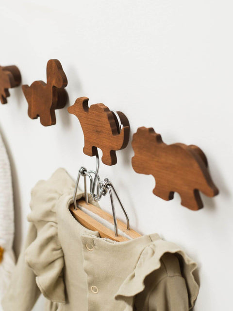 wooden decorative wall hooks