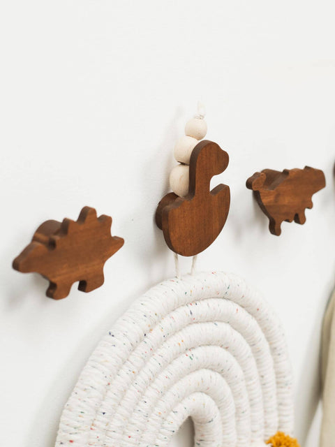 dinosaur wall hooks