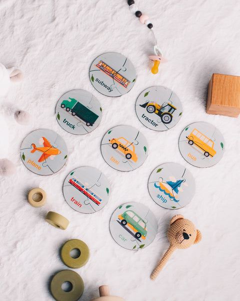 transport round set 