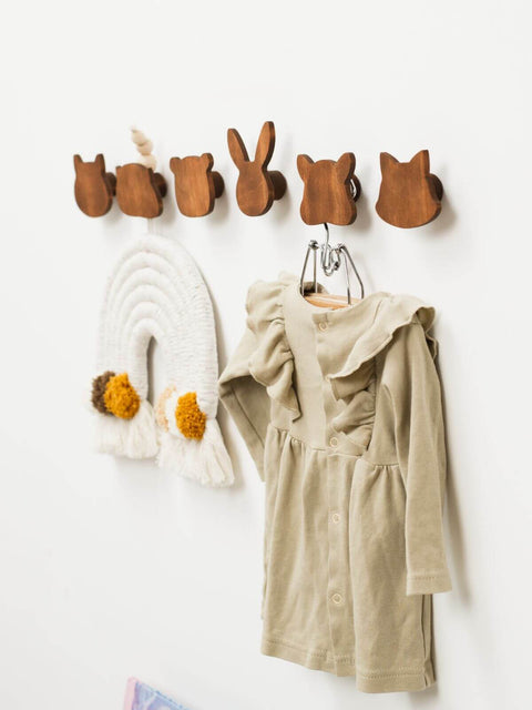 wooden wall hooks