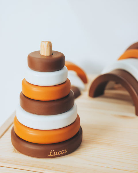 stacker wooden 