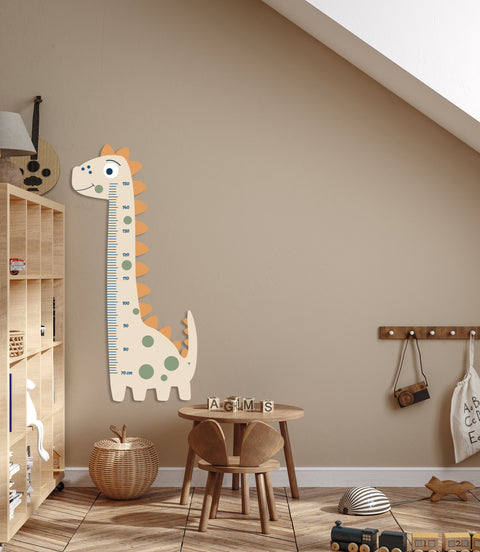 growth wooden  chart